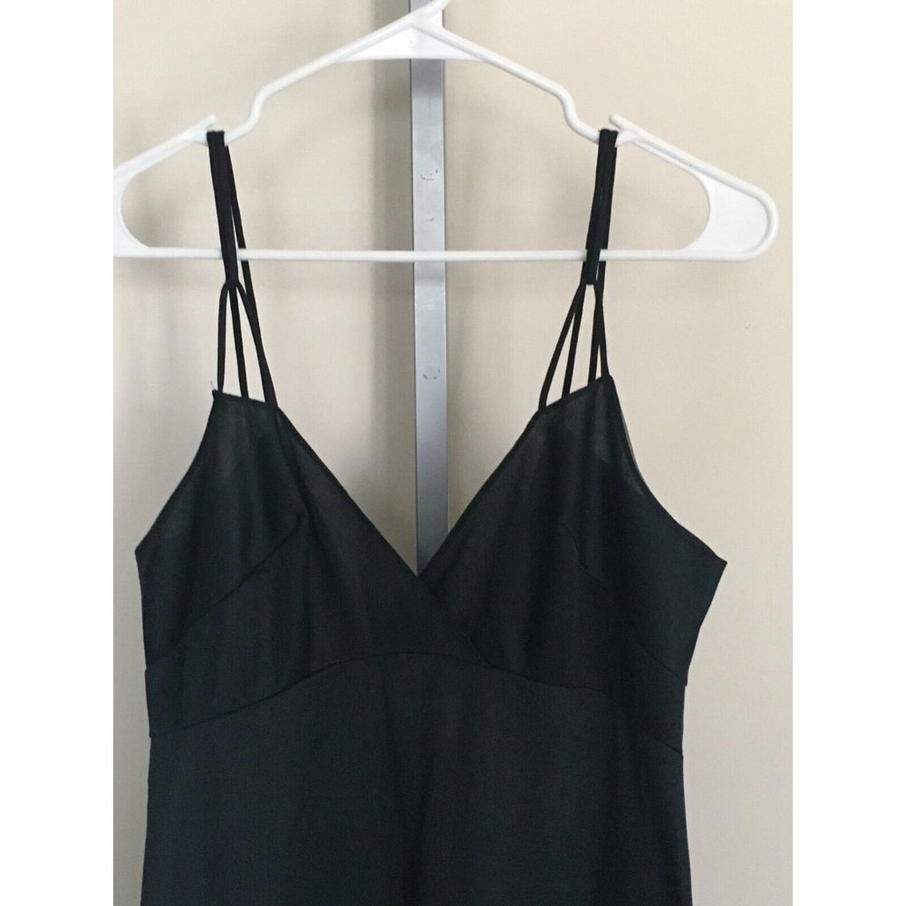 Ginger Rogers for JC Penney Lingerie Vintage Long Gown Size Medium Black - Picture 3 of 7